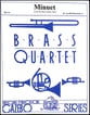 Minuet 2 Trumpets, French Horn, Trombone Quartet cover